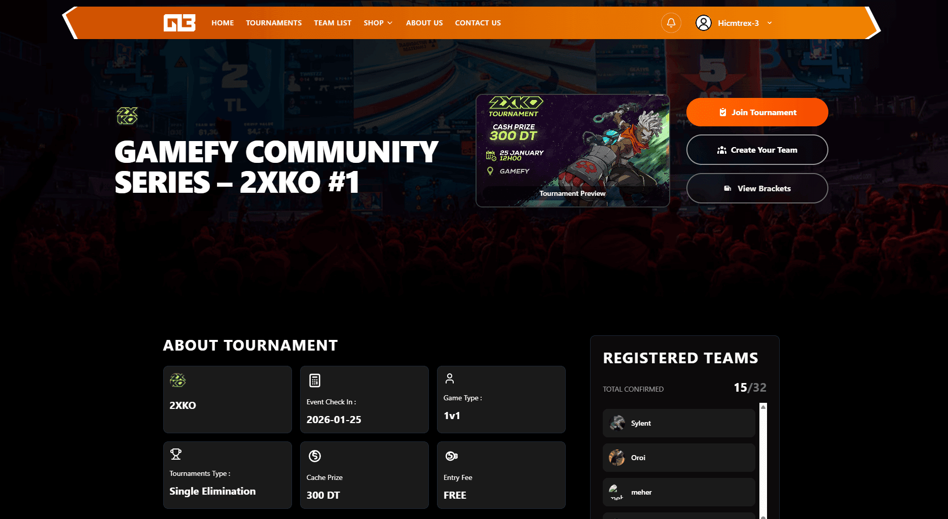 Esports G13 screenshot 2